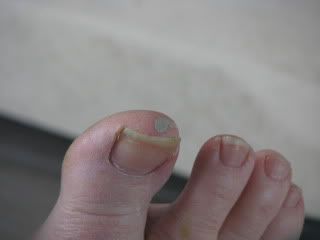 toe paint