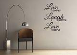 Live Laugh Love Wall Decor