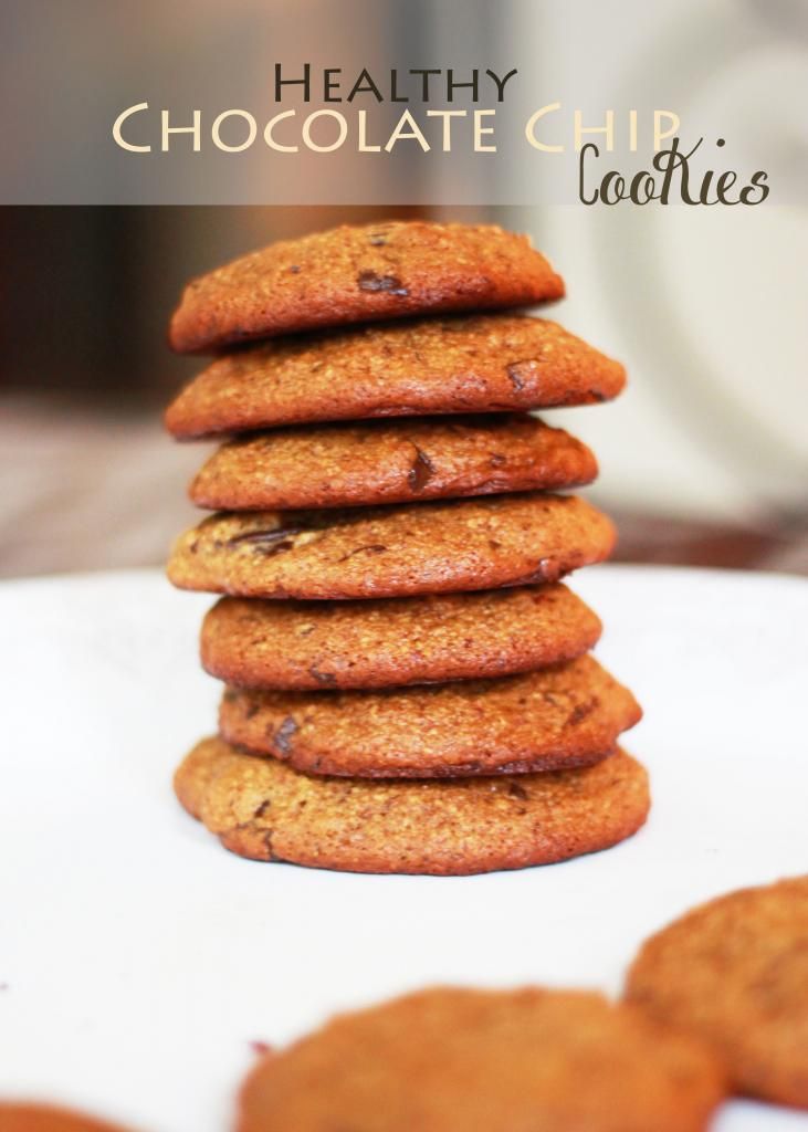 Healthy Chocolate Chip Cookies