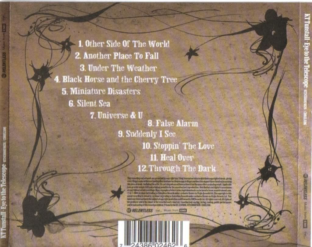 KT Tunstall Eye To The Telescope[Flac][Hectorbusinspector][h33t]