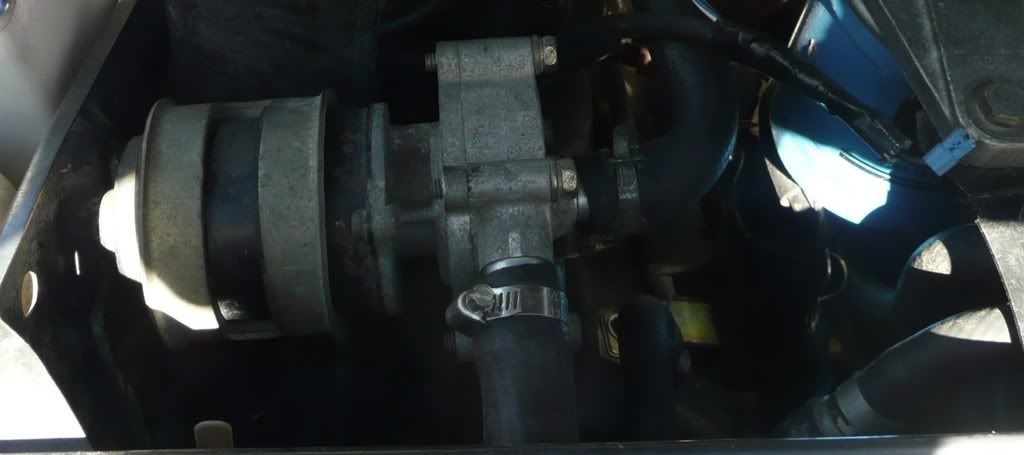 How big are the factory Subaru water pumps?? Can someone post a pic with 