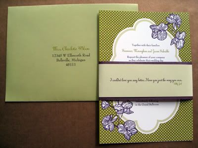 Summer Jason Wedding Invitations