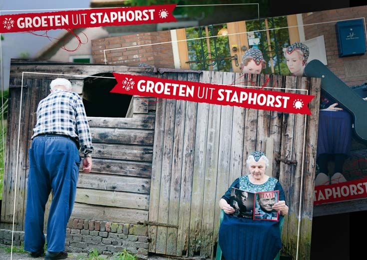 Fotoserie ‘Groeten uit Staphorst’ nu als ansichtkaart