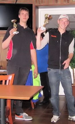 Podiumplaats voor Rouveens team