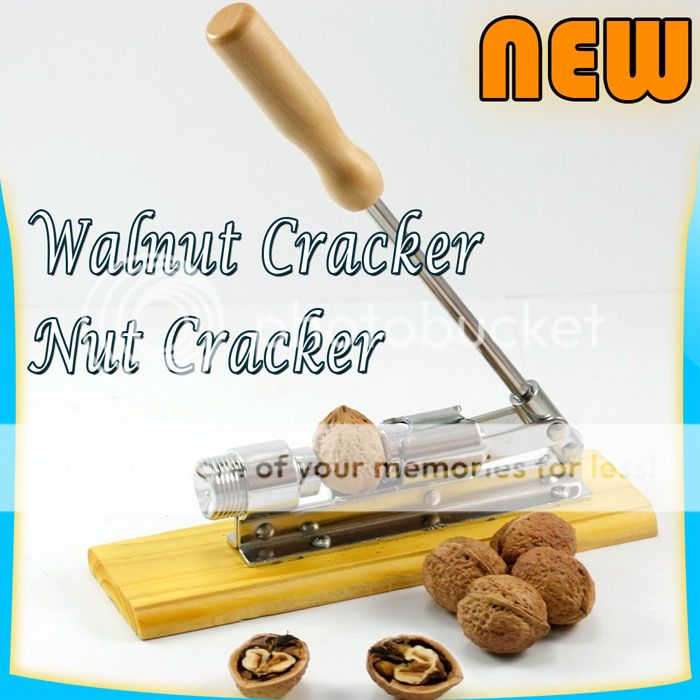 Easy Walnut Cracker Nutcracker Sheller Pincer New G23  