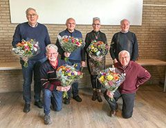 Jubilarissen SWS in het zonnetje gezet