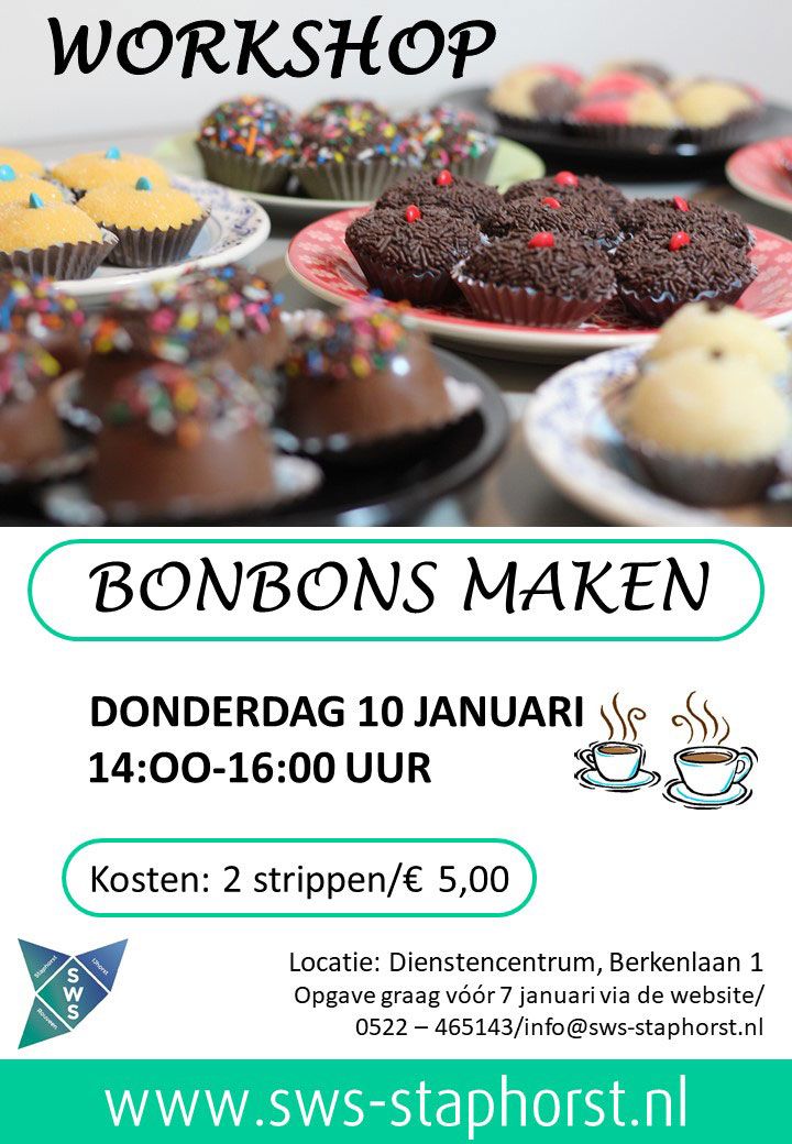 Workshop bonbons maken