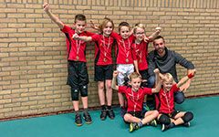 Jeugdteam N2-1 Volleybal vereniging Rouveen Staphorst district kampioen