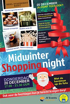 Morgen Midwinter Shoppingnight in Staphorst