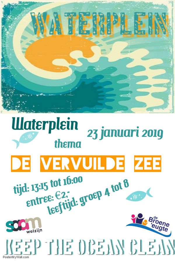 De vervuilde zee, Waterplein in zwembad Staphorst